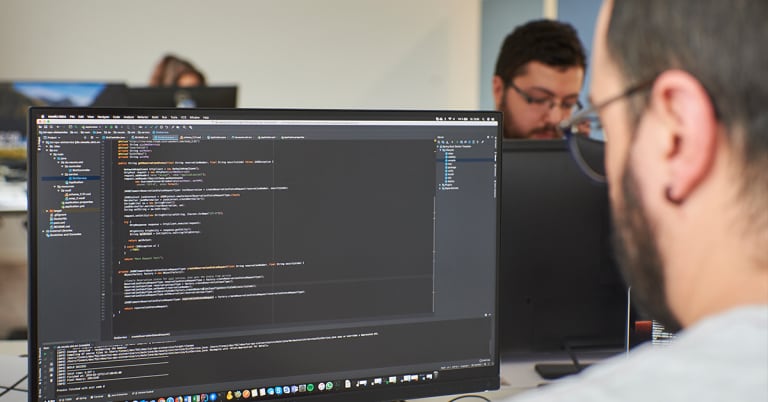 neusta Java Entwickler mit IDE